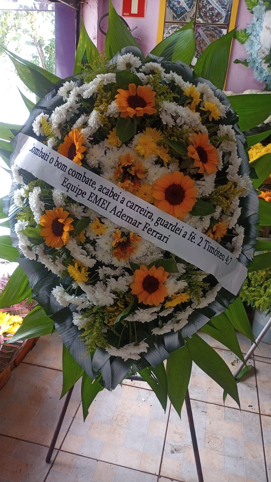 Coroa de flores 6