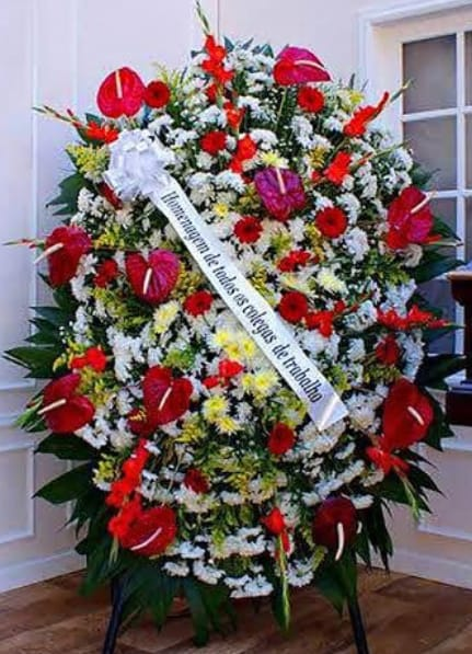Coroa de flores