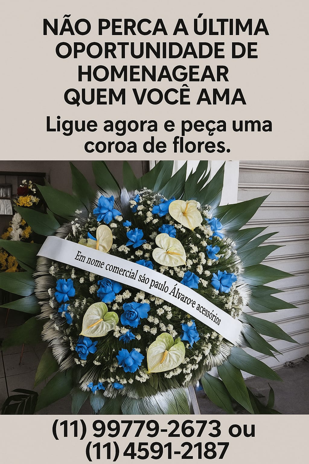 Flyer de divulgação